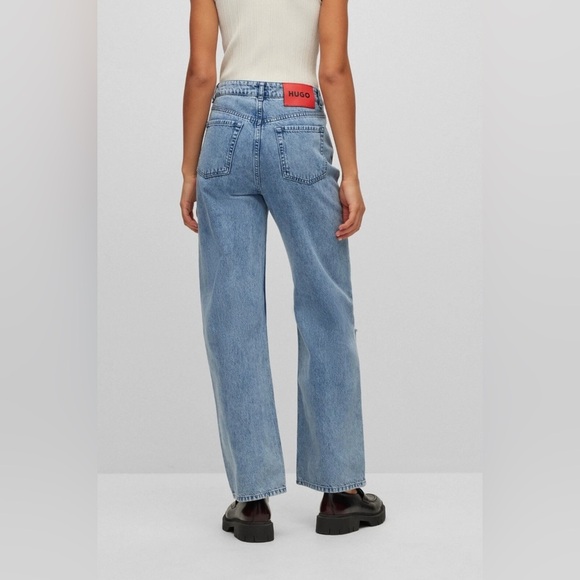 HUGO‎ BOSS 937 Relaxed Fit Jeans in Blue Rigid Denim - Size 25 - New - Picture 2 of 16